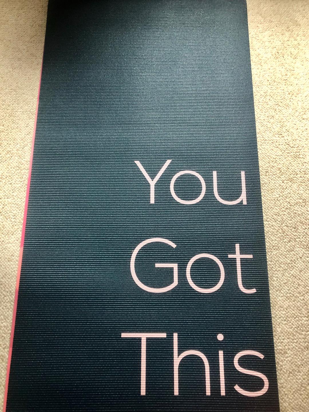 you got this mat or a floor is all you need in your home exercise program.