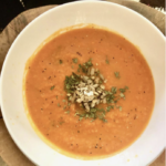 carrot ginger soup recipe.