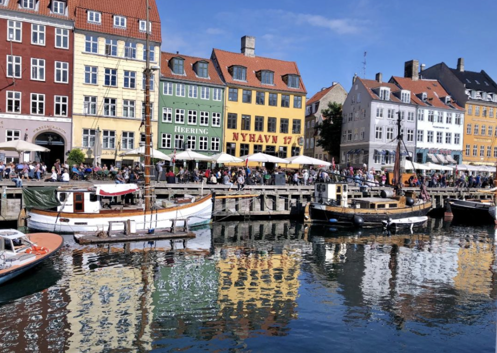 Copenhagen is a happy places that looks like a postcard!