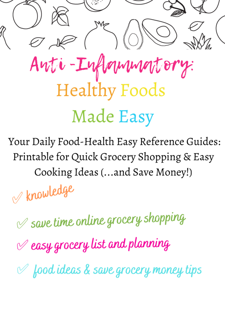 anti inflammatory foods made easy guide.