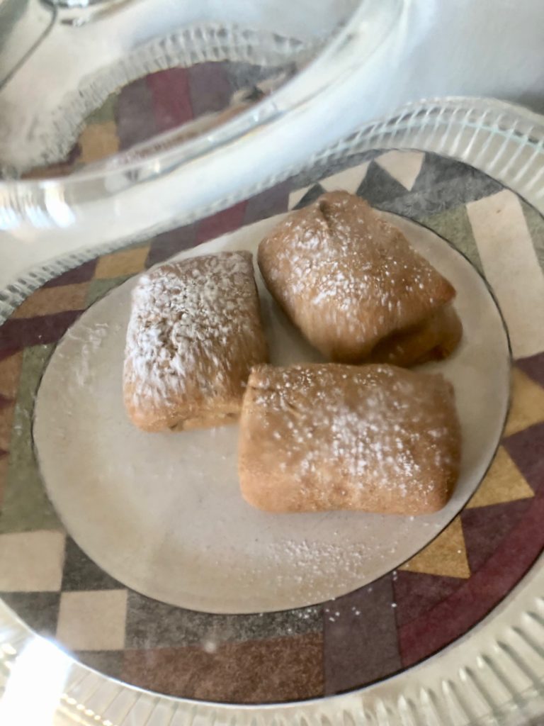 Happiness can start with whole wheat beignets.