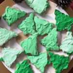 christmas tree cardamom cookies