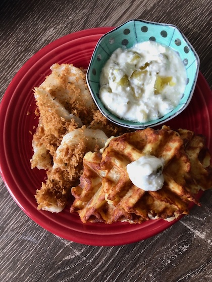 baked healthy fish and chips