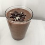 coffee smoothie with black beans.