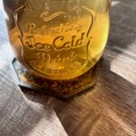 cold brew tea with oolong.