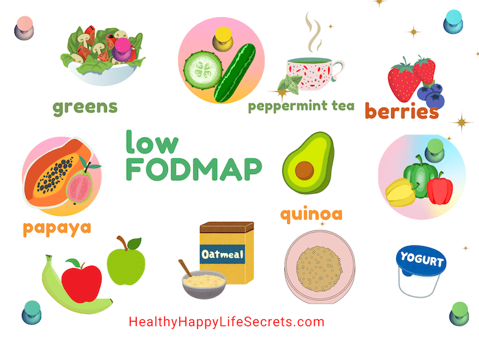 low FODMAP foods.