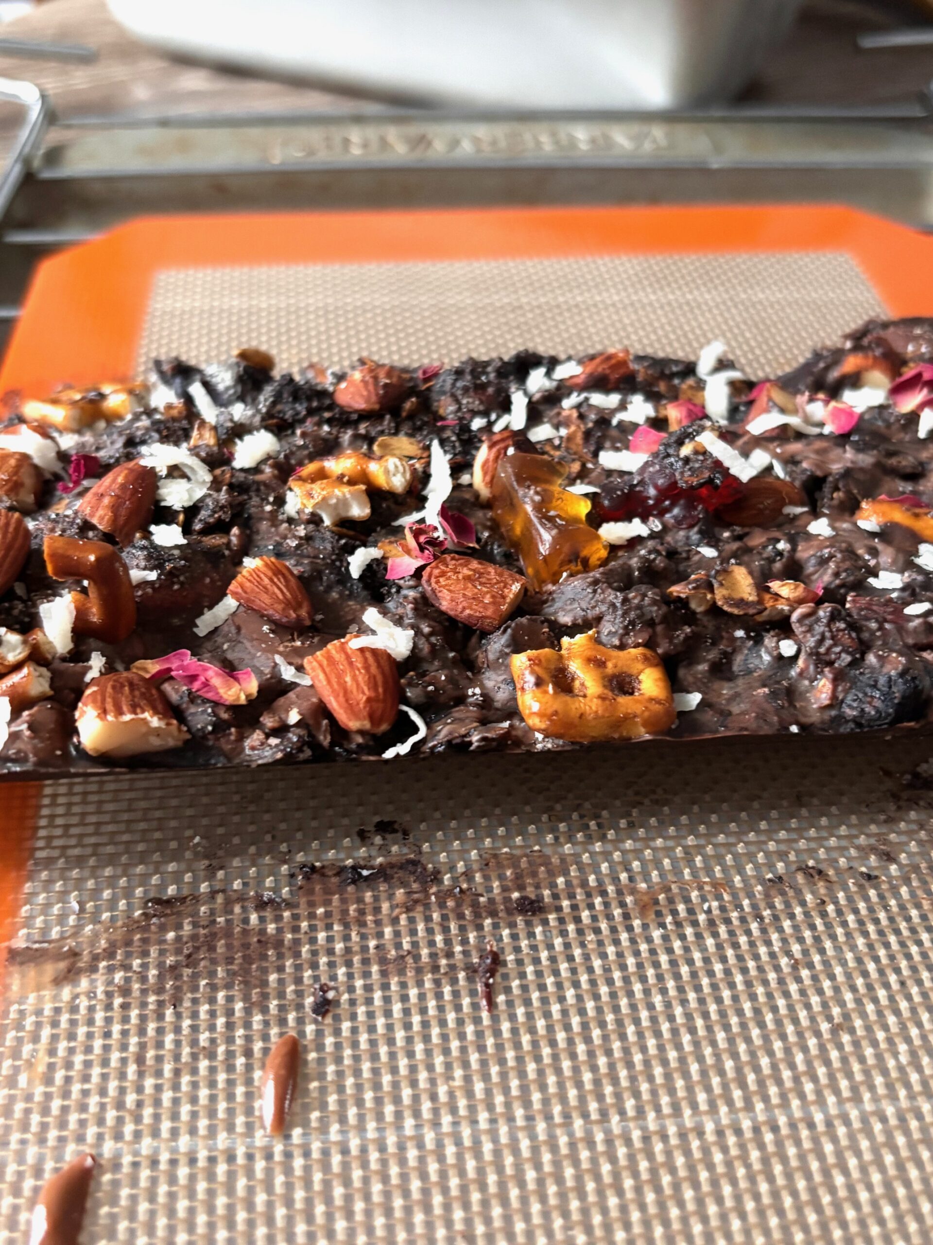 Rocky road or tiffin bar.