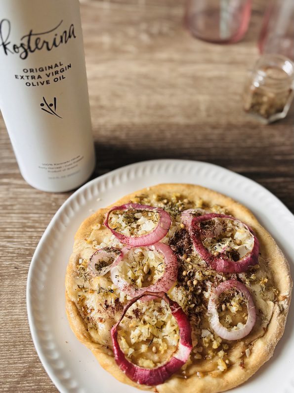 pizza oven cauliflower pizza.