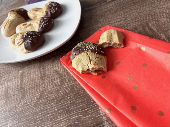 cardamom cookie plate.