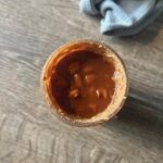 Chili in magic bullet blender.