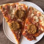 tofu pepperoni on pizza