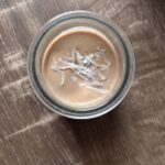 Easy coconut chocolate smoothie with 3 ingredients.