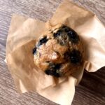 Blueberry muffin made easy and delicious.