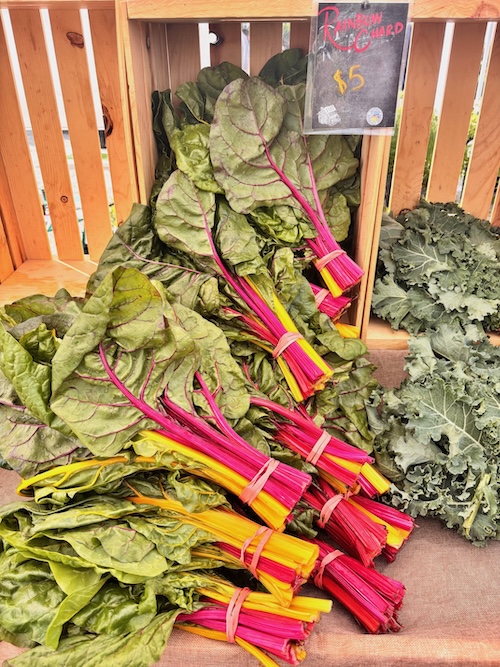 Rainbow chard.