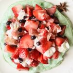 berry pavlova.