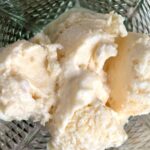 peach cottage cheese dessert.