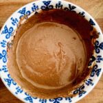 cottage cheese chocolate mousse bowl.