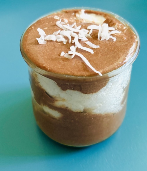 cottage cheese chocolate mousse.
